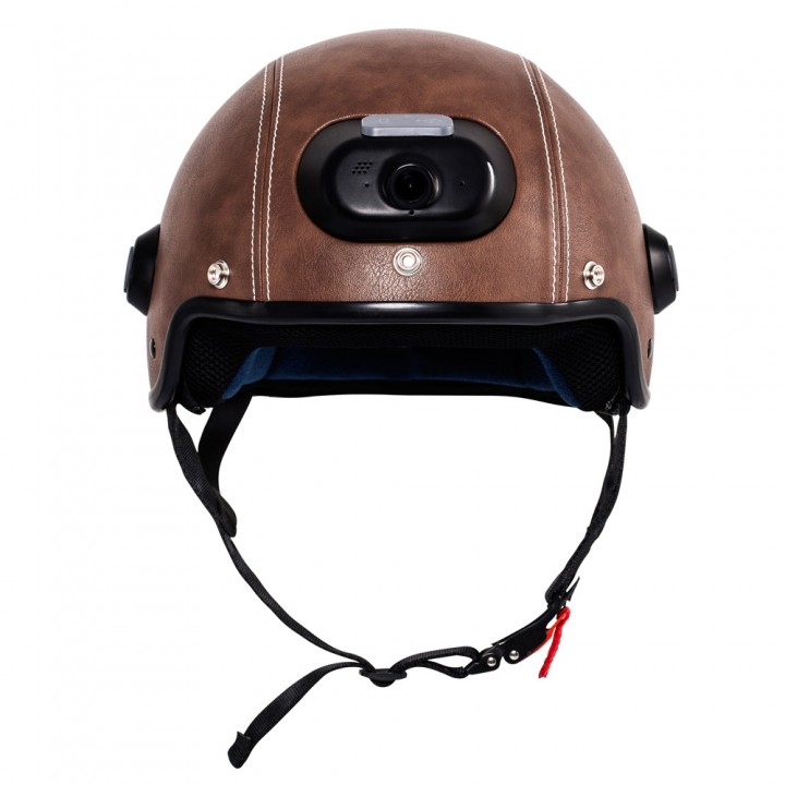 Шлем с камерой Airwheel C6 (цвет коричневый, размер M)