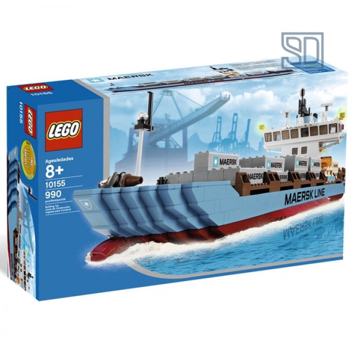 Lego City 10155 Контейнеровоз Maersk