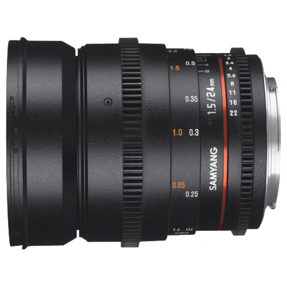 Objectif Samyang MF 24mm T1.5 Pour Canon EF - Neuf Sous Boîte - Grand Angle Lumineux Pour Vidéo Et Photo