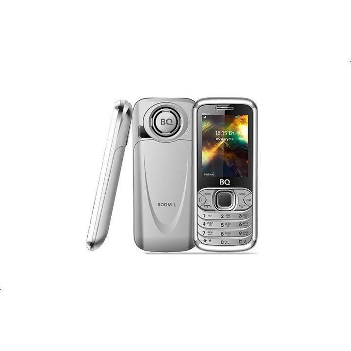 Мобильный телефон BQ BQM-2427 BOOM L (silver)