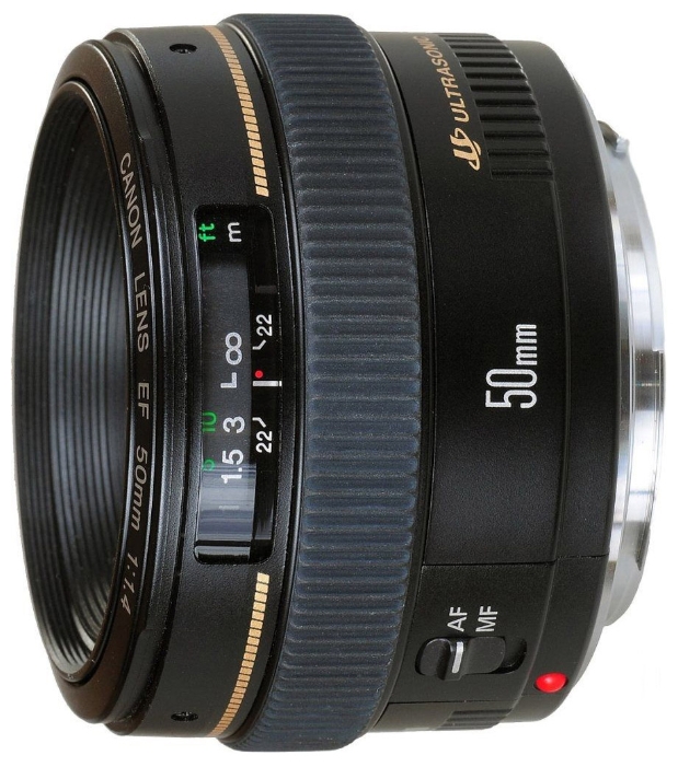 Canon 50mm f/1.4 EF USM (2515a012) - купить объектив: цены, отзывы