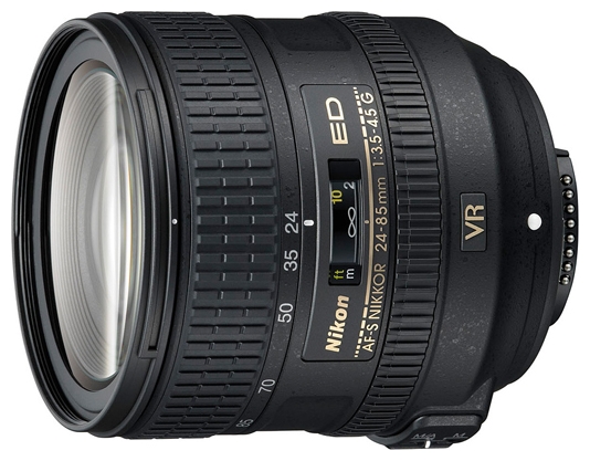 Nikon 24-85mm f/3.5-4.5G VR AF-S ED Nikkor - купить объектив: цены