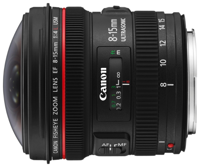 Canon 8-15mm f/4.0L EF USM Fisheye - купить объектив: цены, отзывы