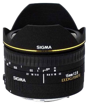 Sigma 15mm f/2.8 AF EX DG DIAGONAL Fisheye - купить объектив: цены