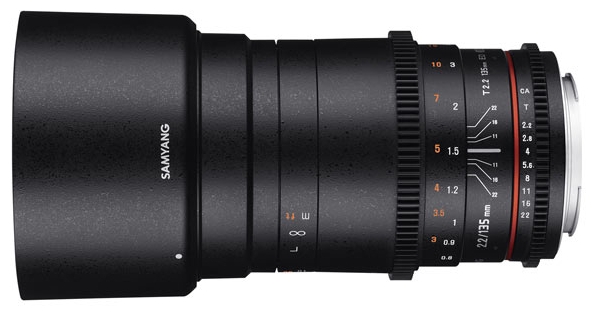 Samyang 135mm T2.2 ED UMC VDSLR - купить объектив: цены