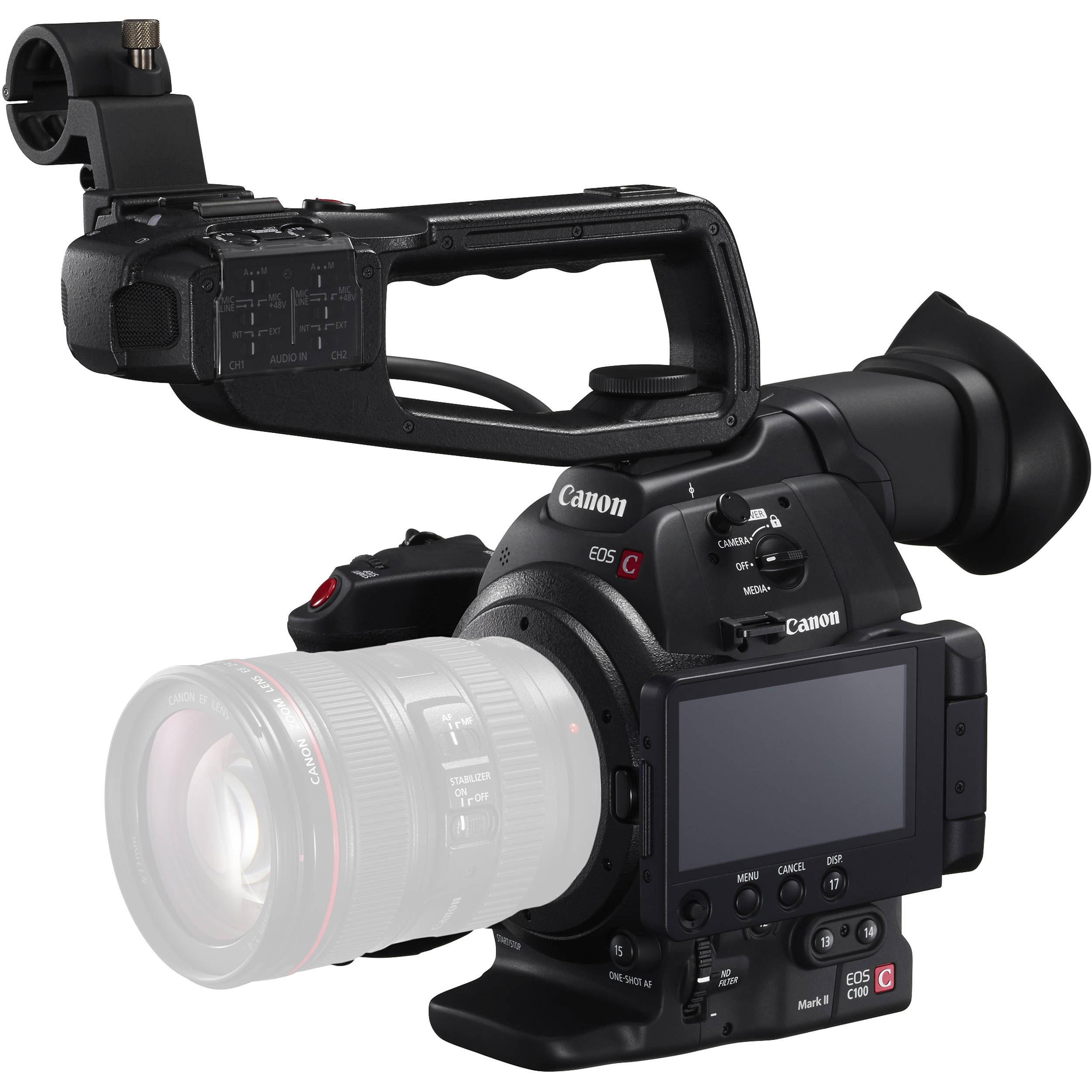 Canon EOS C100 Mark II - купить видеокамеру: цены, отзывы