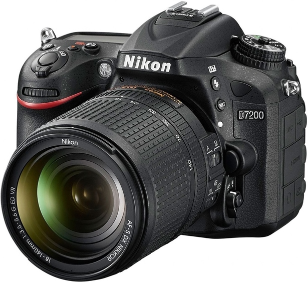美品　Nikon D7200、NIKKOR AF-P 18-55mm Nikon D7200 kit 18-55 - купить фотоаппарат: цены, отзывы